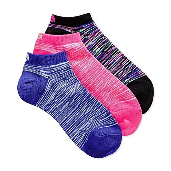 Ideology Womens No Show Space Dyed 3 Pack Socks One Size - Picture 2 of 2
